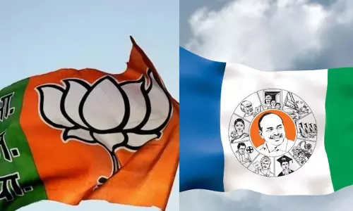 బీజేపీ వైసీపీ కలిసే సీన్ ఉంటుందా ?