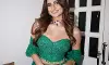 Palak Tiwari Dazzles in Emerald Green Lehenga