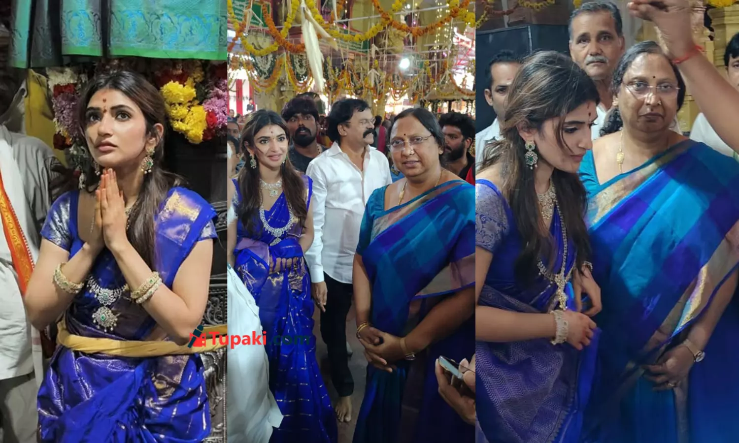 అప్పన్న దర్శనానికి శ్రీలీల.. ఎంత క్యూట్ గా ఉందో! అప్పన్న దర్శనానికి శ్రీలీల.. ఎంత క్యూట్ గా ఉందో!