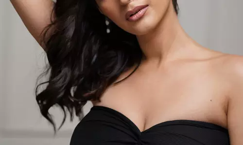 Shivangi Verma Black Dress Energy Look Steals The Show