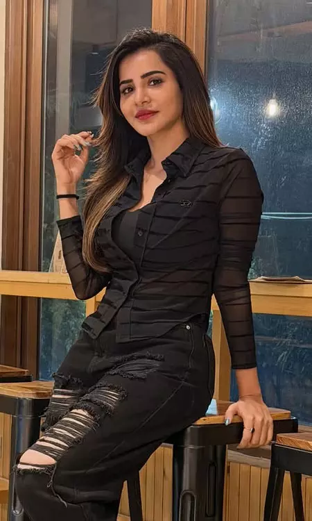 Ashu Reddy Turns Heads with Millionaire Energy Look