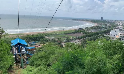 కైలాసగిరికి కొత్త సొబగులు... .టూరిజం పరుగులే !