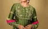 Graceful in Green: Dimple Hayathis Ethereal Ethnic Look