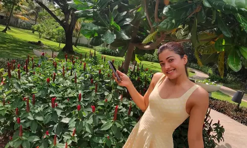Is Rashmika Mandannas Vacation a Bachelorette Trip?