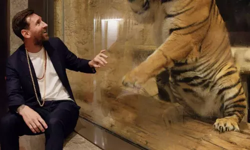 Global Football Star Visits Vantara Wildlife Centre in India