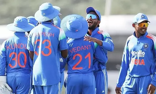 నో షేక్ హ్యాండ్స్.. ఆసియా క‌ప్ అండ‌ర్-19 ఫైన‌ల్లో భార‌త్‌-పాక్ ఢీ