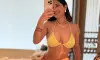 Ruhani Sharma shines in yellow bikini mirror selfie