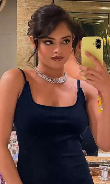 Riddhi Kumars Chic Bodycon Slip Dress Steals the Spotlight