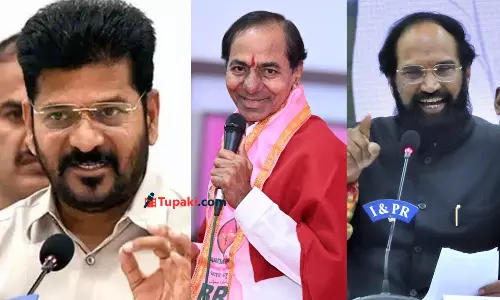 కేసీఆర్ కు గట్టిగానే ఇచ్చిపడేసిన రేవంత్, ఉత్తమ్, కాంగ్రెస్ బ్యాచ్