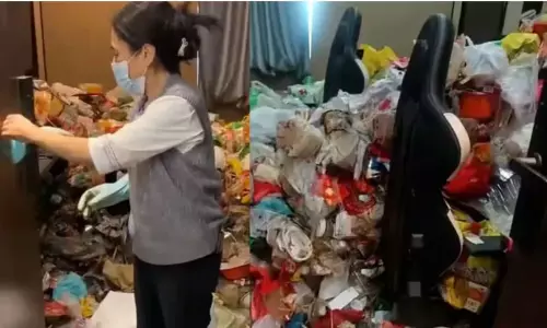 ఇది హోటల్  గదే.. మీరు నమ్మాలి.. వీడియో వైరల్!