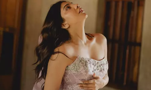 Premam Actress Madonna Sebastian Stuns in a Dreamy Lilac Ensemble