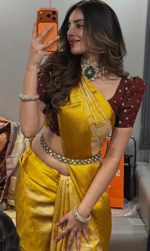 Kushitha Kallapu Turns Silk Sarees Into Desire