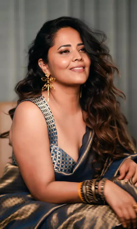 Anasuya Bharadwaj Saree Collection