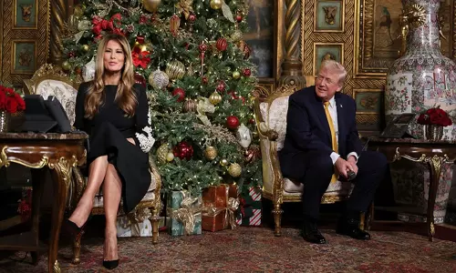 బ్యాడ్ శాంటా... క్రిస్మస్ వేళ ట్రంప్ కామెడీ యాంగిల్ ఇదే!