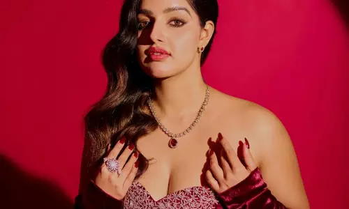 Malavika Menon Shines in Stunning Red Velvet for Christmas