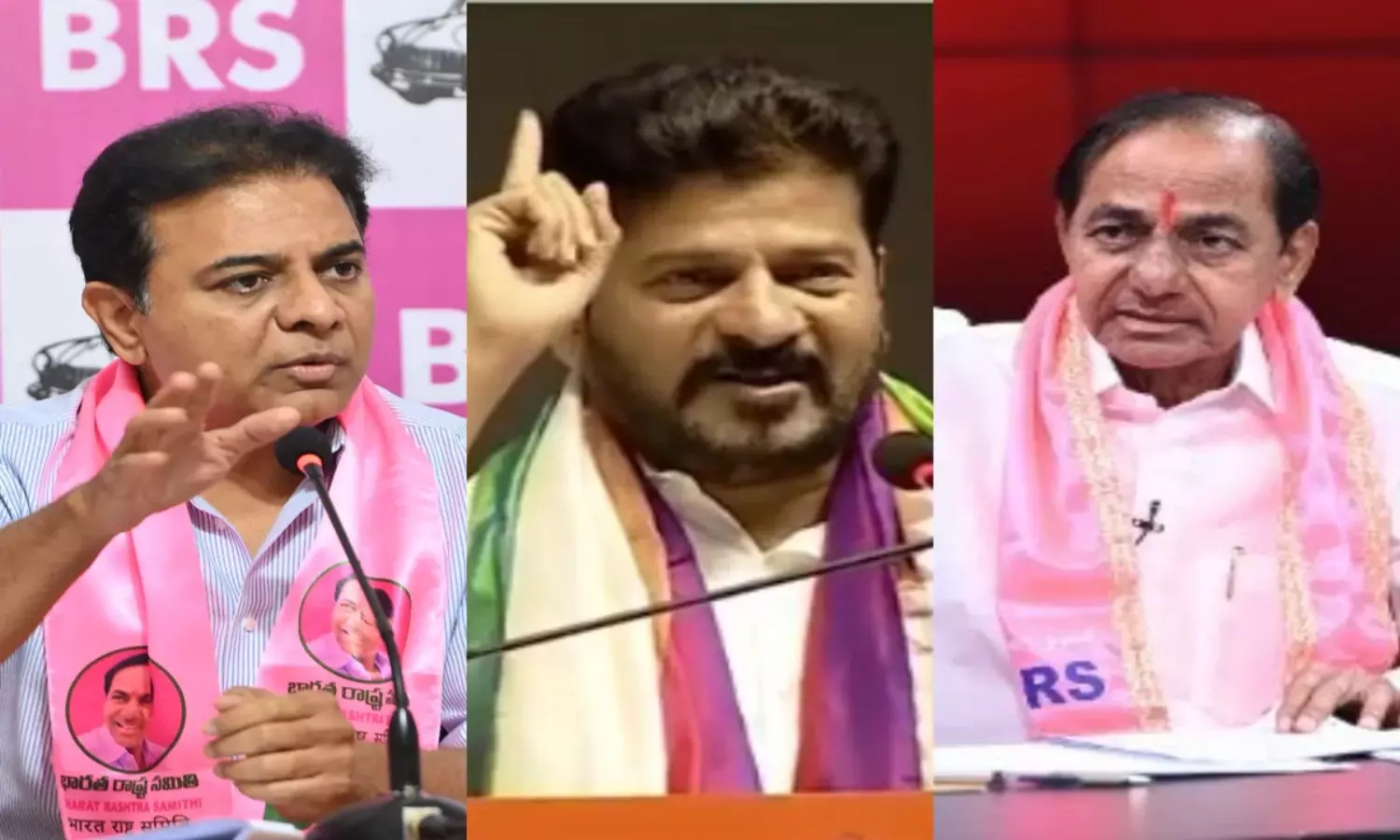 మొన్న కేసీఆర్.. నిన్న రేవంత్ .. నేడు కేటీఆర్.. పైట్ ముదిరింది..