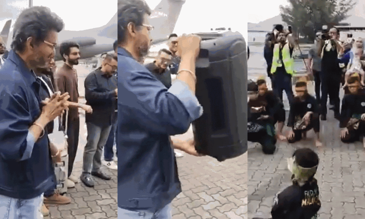 ఫ్యాన్స్ కోసం స్పీక‌ర్ మోసిన స్టార్ హీరో!