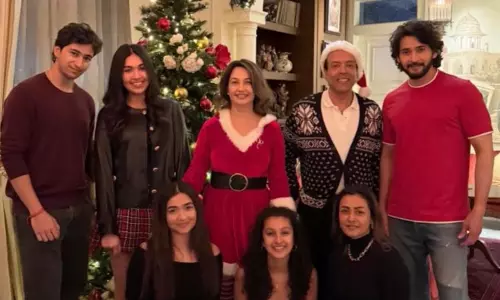 ఫ్యామిలీతో మహేష్ బాబు క్రిస్మస్ సెలబ్రేషన్స్.. ఫోటోలు వైరల్!
