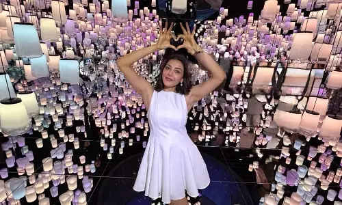 Kajal Aggarwal welcomes 2026 with grace hope and ethereal glow