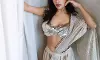 Sara Gurpal’s golden saree look blends tradition and stardom