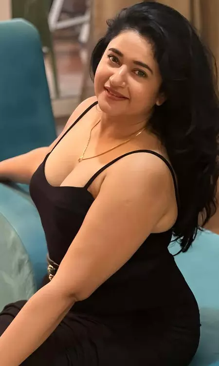 Poonam Bajwas Black Slip Dress Look Captivates Fans
