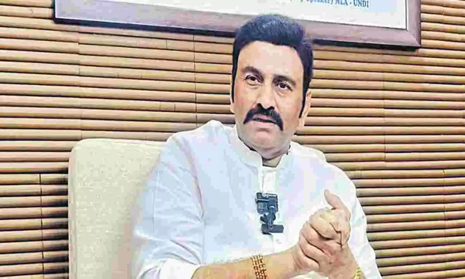 డిప్యూటీ స్పీకర్ గా ఉండి ఈ మాటలేంది రఘురామ?