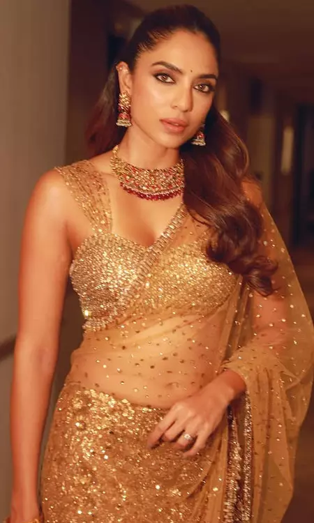 Sobhita Dhulipala Stuns in Seema Gujral Saree