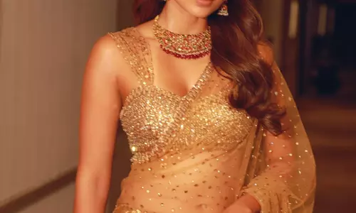 Sobhita Dhulipala Stuns in Seema Gujral Saree