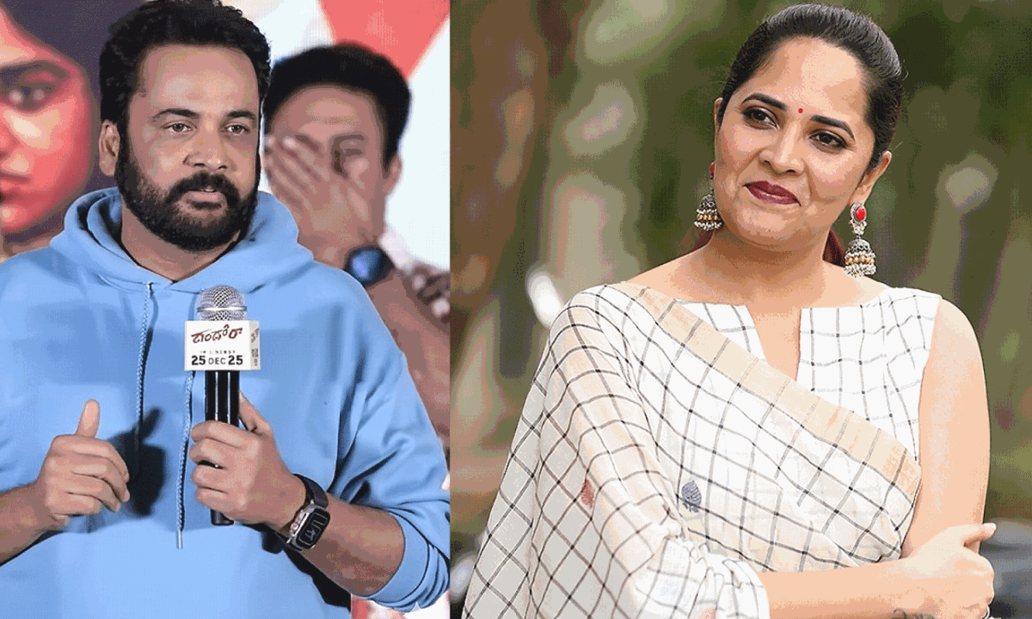 అనసూయ శివాజీ వివాదం..  కోలీవుడ్ వరకు వెళ్లిందిగా..