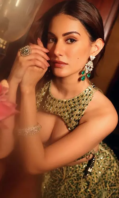Amyra Dastur Dazzles in Embellished Lehenga