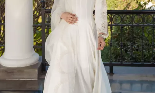 Sreeleela Shares Stylish Snaps In White Traditional Dress