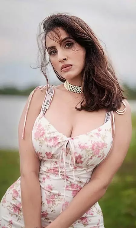 Priyanka Kholgade Wows In White Floral Dress