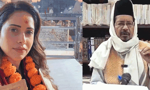 న‌టి హిందూ ఆల‌య ద‌ర్శ‌నం ఘోర పాపం?