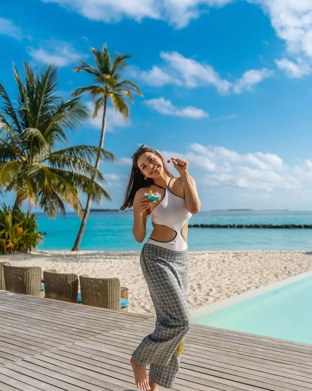 Kajal Aggarwal Chooses Comfort for New Year Celebration