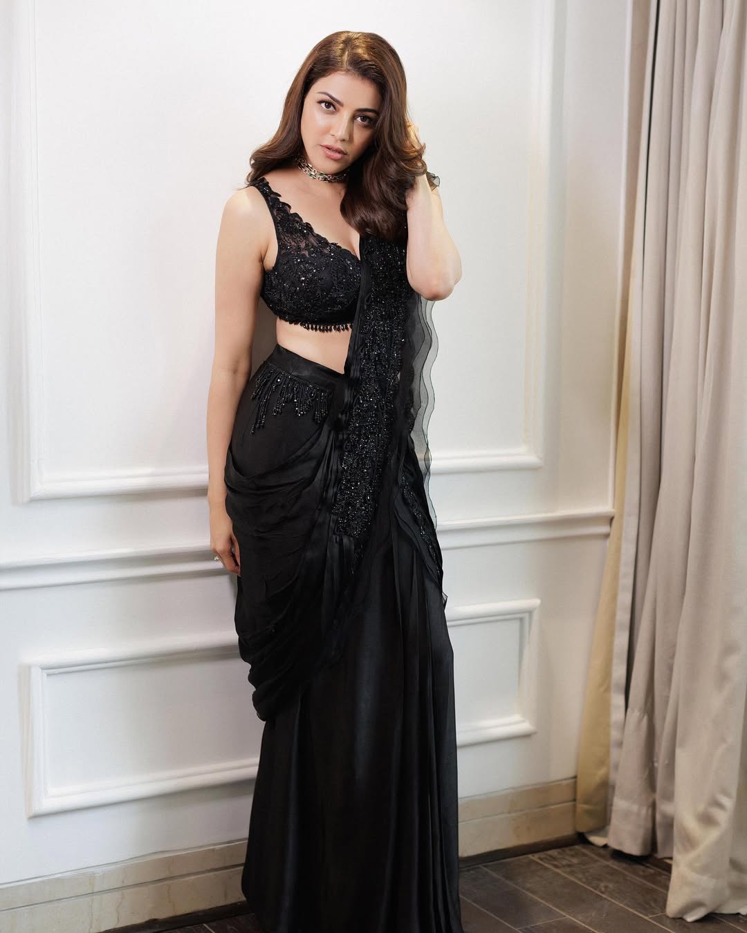 Kajal Aggarwal Chooses Comfort for New Year Celebration