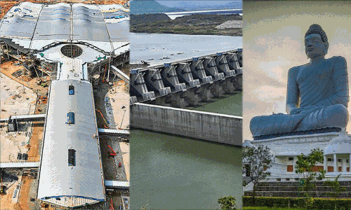 ఇటు భోగాపురం... పోలవరం...అటు అమరావతి