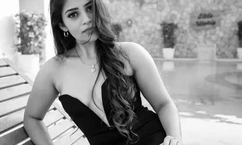 Bandhavi Sridhar Impresses with a Classic Black and White Click