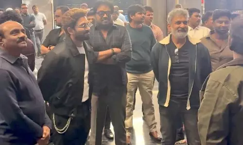 అల్లు సినిమాస్: బన్నీ, జక్కన్న ఏం మాట్లాడుకున్నారో?