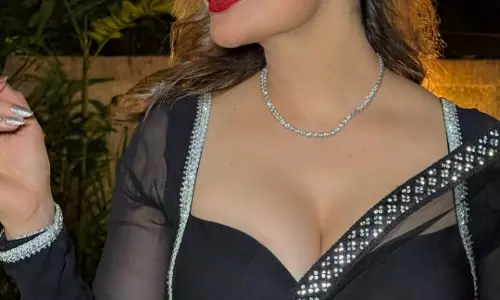 Kangna Sharma Stuns in Sheer Black Saree in Glamorous New Photoshoot