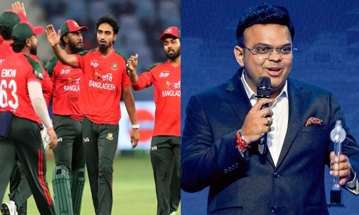 బంగ్లాకు జై షాక్... భారత్ లోనే టి20 ప్రపంచ కప్ మ్యాచ్ లు బంగ్లాకు జై షాక్... భారత్ లోనే టి20 ప్రపంచ కప్ మ్యాచ్ లు