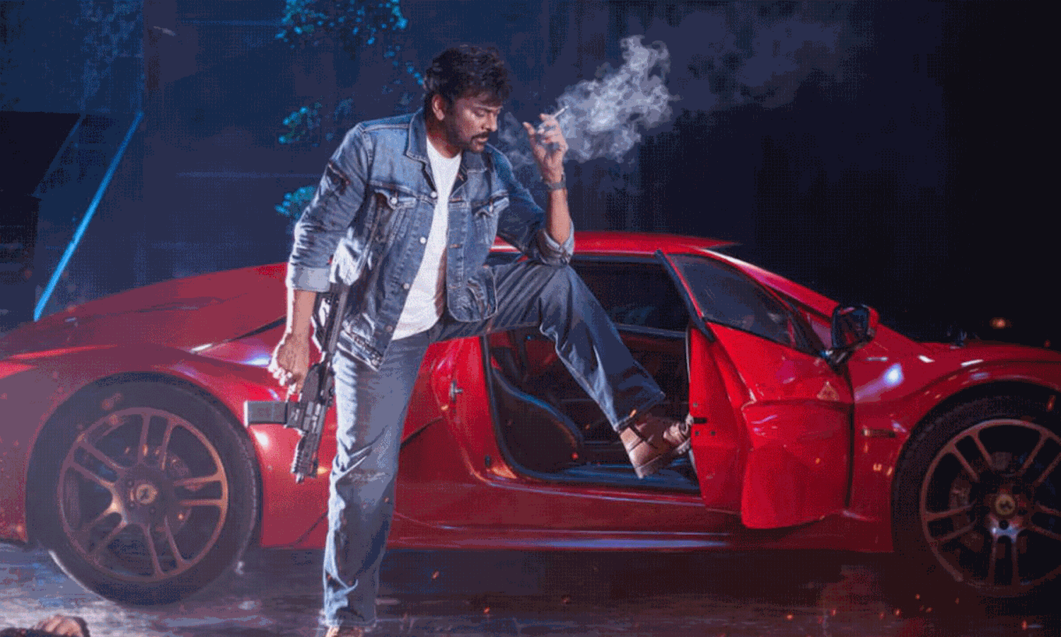 అక్కడా మెగాస్టార్ రెండు పూటలా కసరత్తులే! అక్కడా మెగాస్టార్ రెండు పూటలా కసరత్తులే!