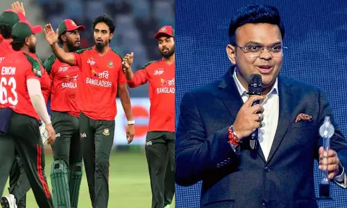 బంగ్లాకు జై షాక్... భార‌త్ లోనే టి20 ప్ర‌పంచ క‌ప్ మ్యాచ్ లు