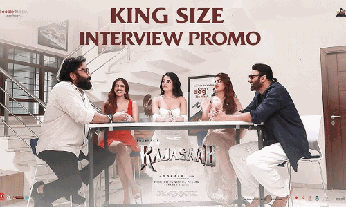 రాజా సాబ్ కి స్పిరిట్ టచ్.. కింగ్ సైజ్ ఇంటర్వ్యూ ప్రోమో..!