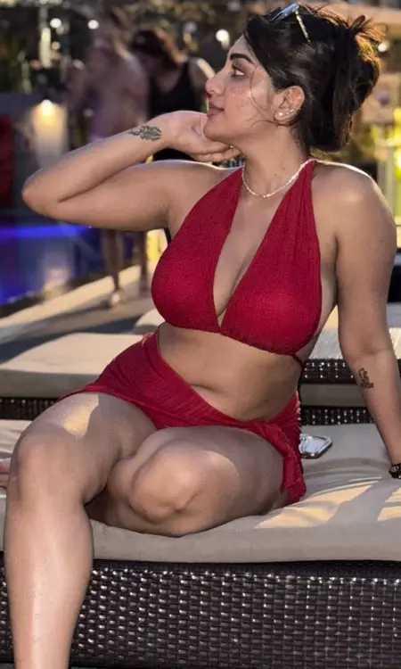 Supritha Naidu Turns Up the Heat with Poolside Glamour, Fans Go Crazy