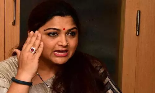 ఖుష్బూకు వ‌ర్ణించ‌డానికి మాట‌ల్లేవ‌ట‌!