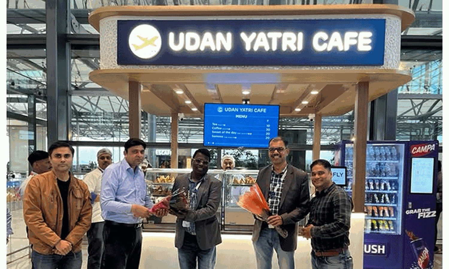 టీ రూ.10... విమానాశ్రయానికి వచ్చేసింది.. మల్టీఫ్లెక్స్  మిగిలుంది!