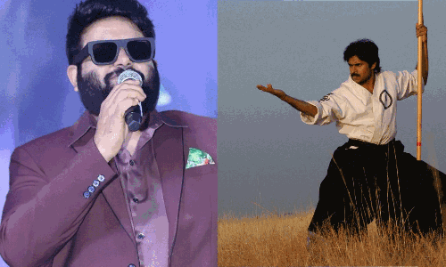 PK మార్షల్ ఆర్ట్స్ జర్నీ.. తమన్ పవర్ ఫుల్ టచ్..