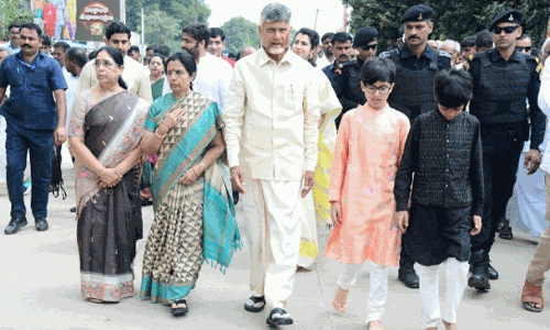 బాలయ్య పాట.. దేవాన్ష్ ఆట.. నారావారిపల్లెలో ఒకరోజు ముందే సందడి