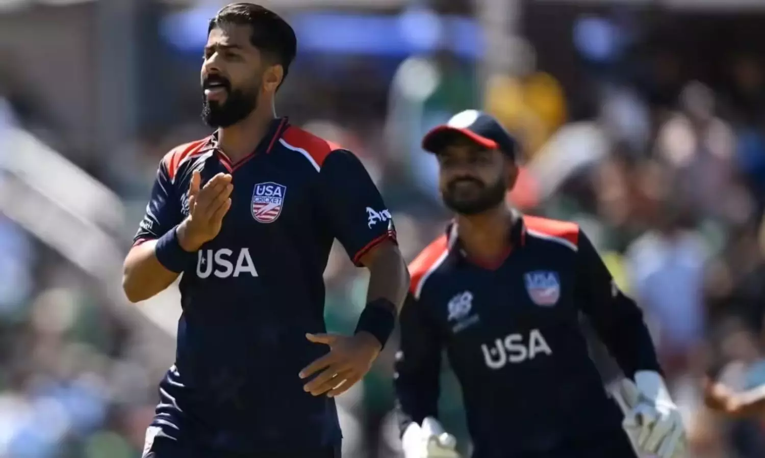 టి20 ప్ర‌పంచక‌ప్.. భార‌త్ లో పాక్ ఆట‌గాళ్లు..ఇందులో ట్విస్టుంది