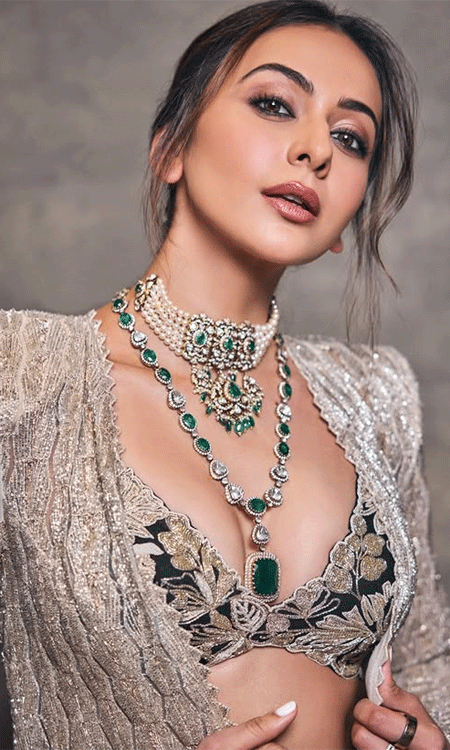 Rakul Preet Singh Poise with a sparkle